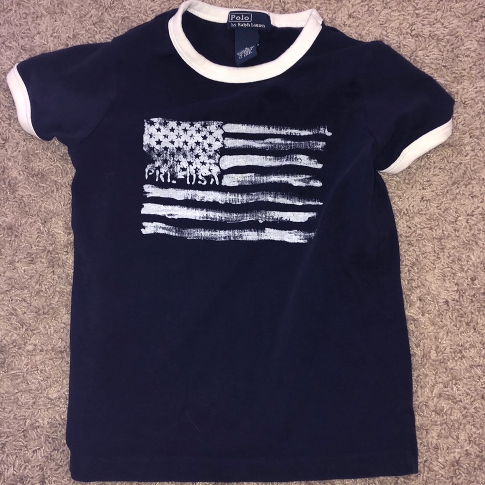 Ralph Lauren polo short sleeve T girls size 4